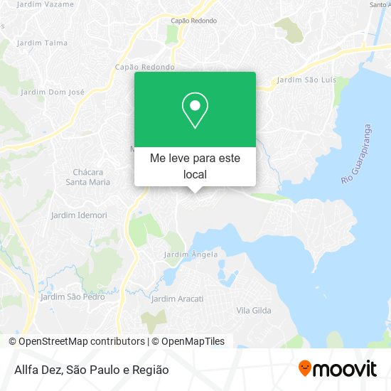 Allfa Dez mapa