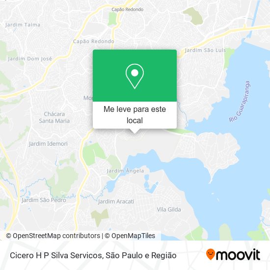 Cicero H P Silva Servicos mapa