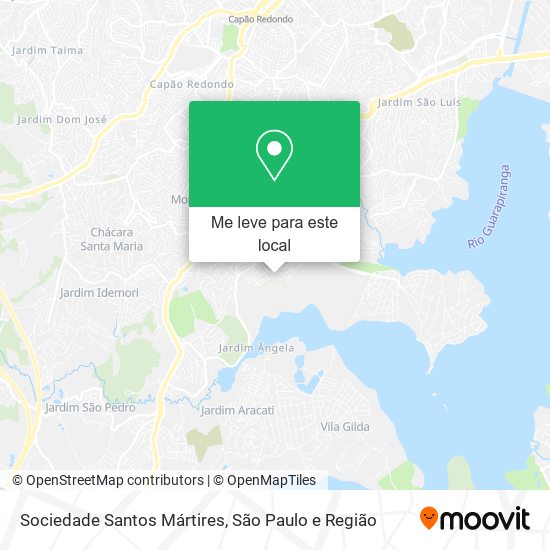Sociedade Santos Mártires mapa