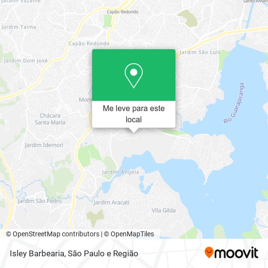 Isley Barbearia mapa