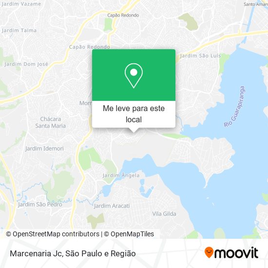 Marcenaria Jc mapa