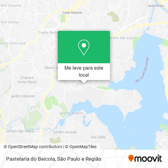Pastelaria do Beicola mapa