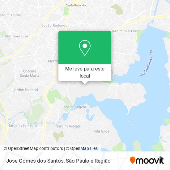 Jose Gomes dos Santos mapa