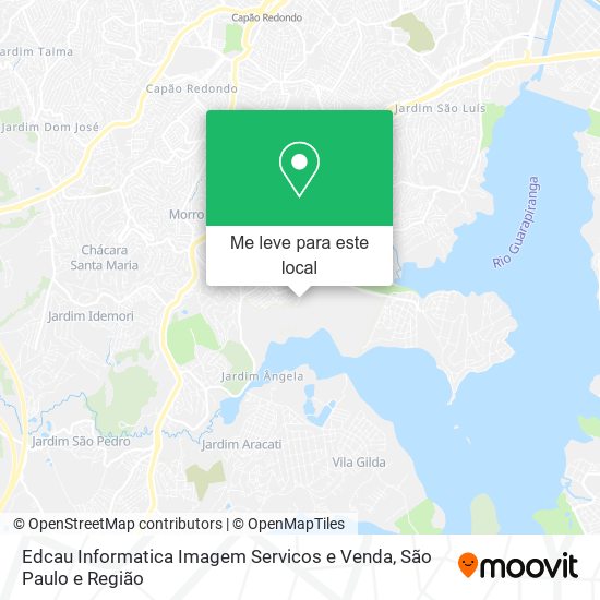 Edcau Informatica Imagem Servicos e Venda mapa