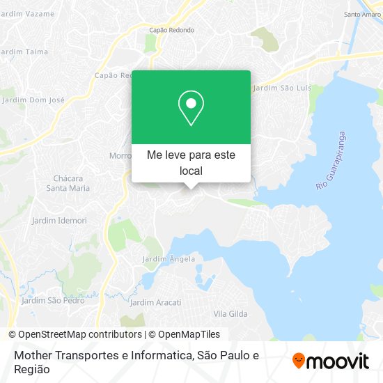 Mother Transportes e Informatica mapa