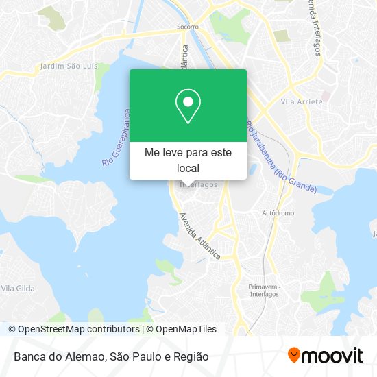 Banca do Alemao mapa