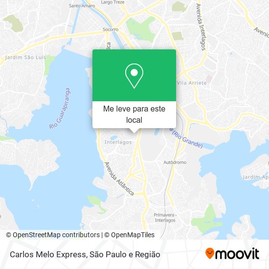 Carlos Melo Express mapa