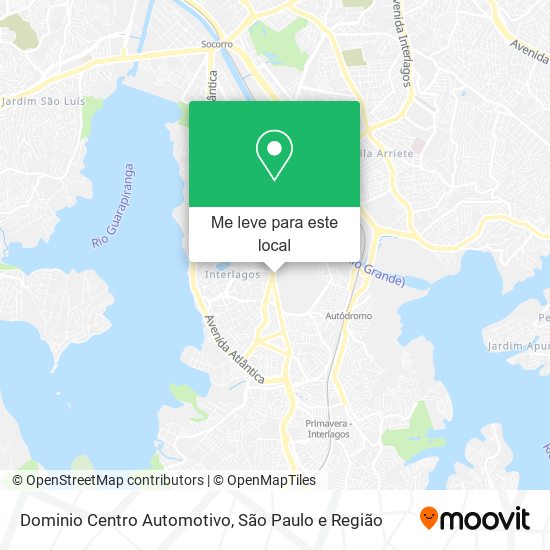 Dominio Centro Automotivo mapa