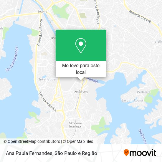 Ana Paula Fernandes mapa