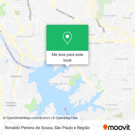Ronaldo Pereira de Sousa mapa