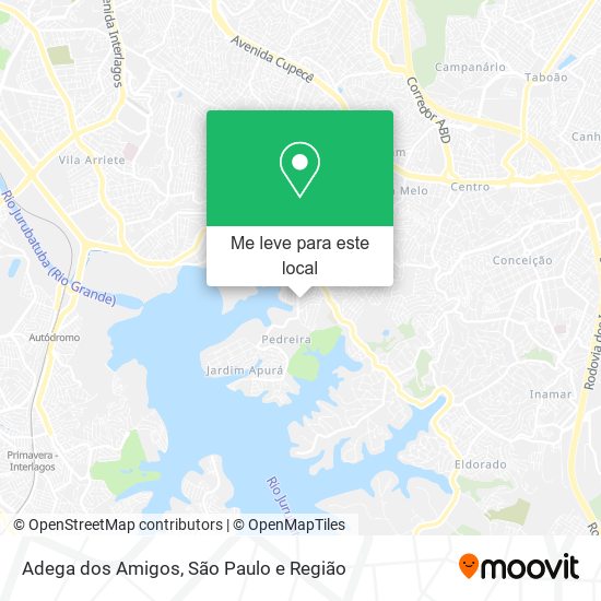 Adega dos Amigos mapa