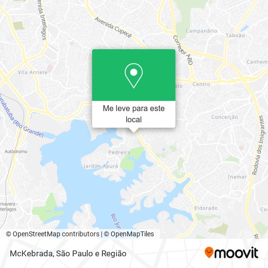 McKebrada mapa