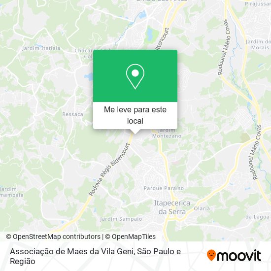 Associação de Maes da Vila Geni mapa