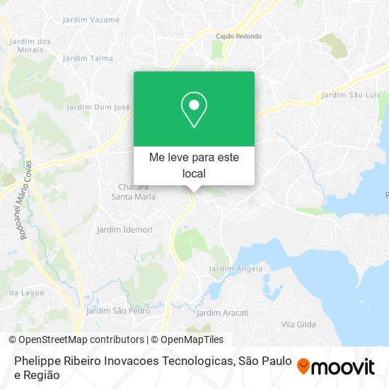 Phelippe Ribeiro Inovacoes Tecnologicas mapa