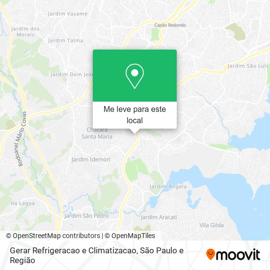 Gerar Refrigeracao e Climatizacao mapa