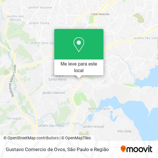Gustavo Comercio de Ovos mapa
