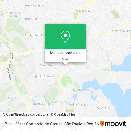 Black Meat Comercio de Carnes mapa