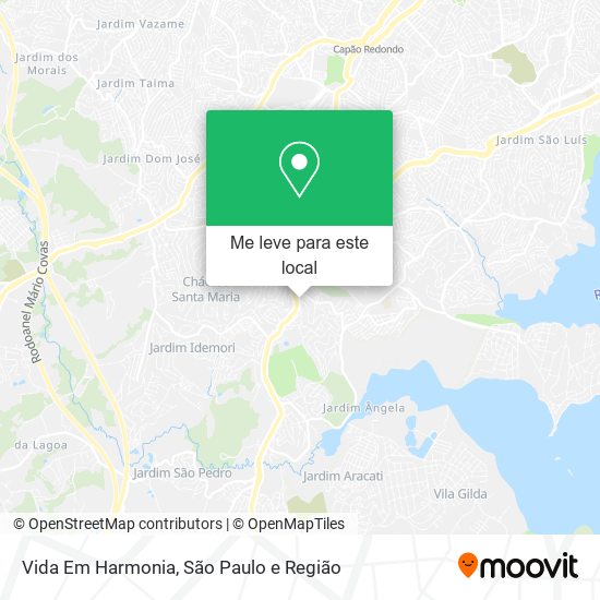 Vida Em Harmonia mapa