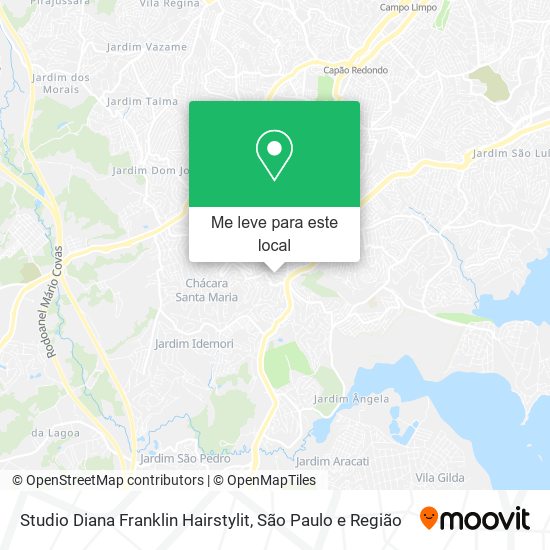 Studio Diana Franklin Hairstylit mapa