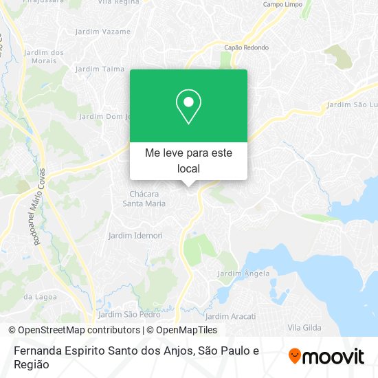 Fernanda Espirito Santo dos Anjos mapa