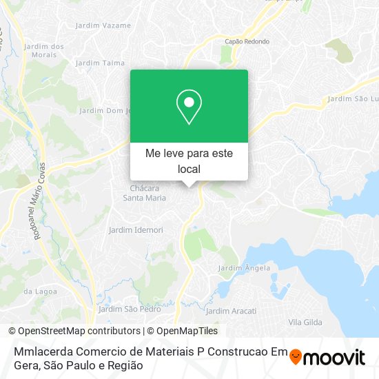 Mmlacerda Comercio de Materiais P Construcao Em Gera mapa