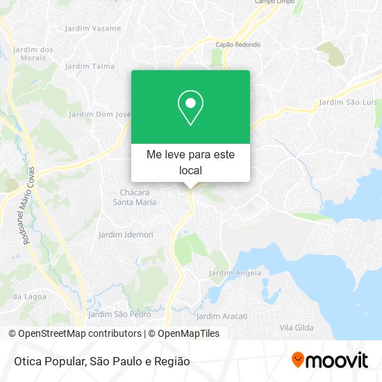 Otica Popular mapa