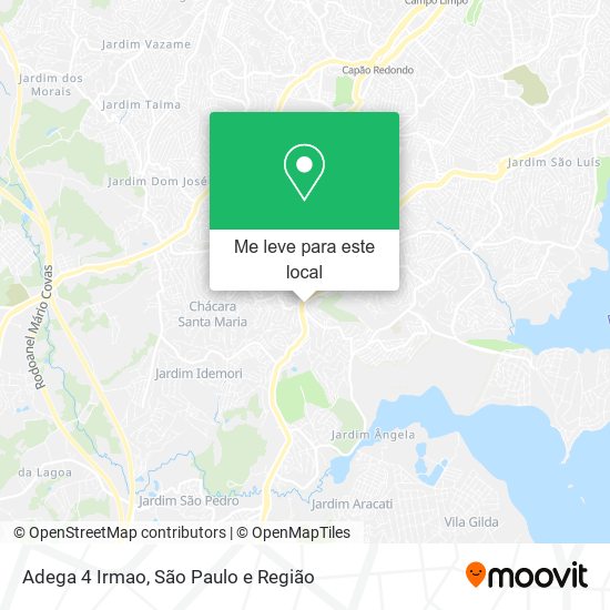 Adega 4 Irmao mapa
