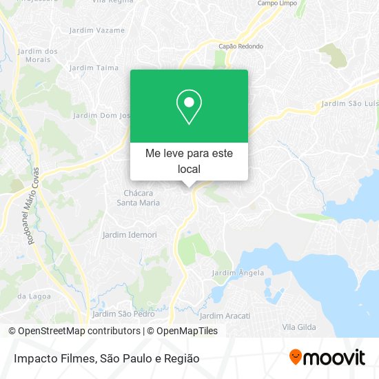 Impacto Filmes mapa