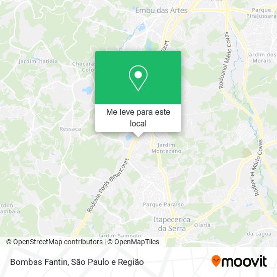 Bombas Fantin mapa