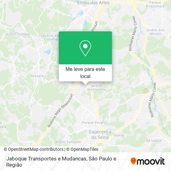 Jaboque Transportes e Mudancas mapa