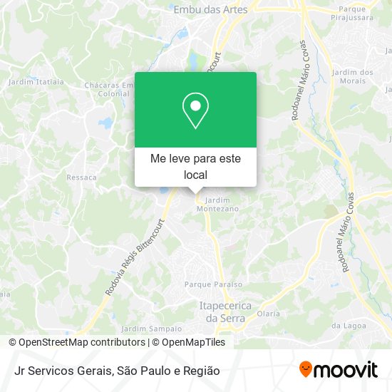 Jr Servicos Gerais mapa