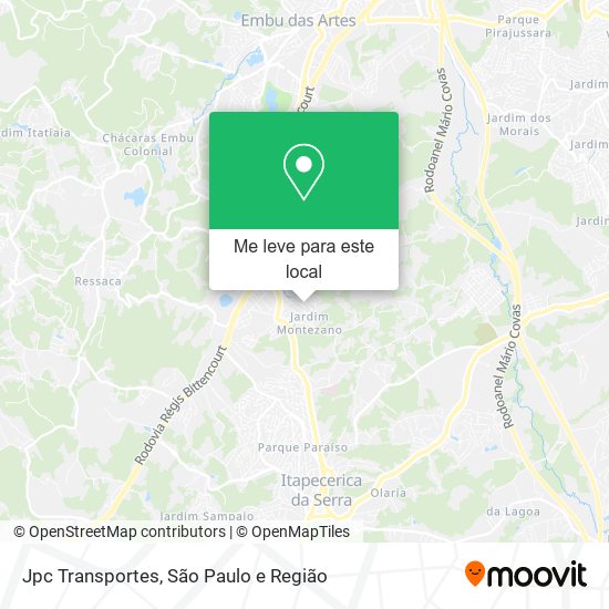 Jpc Transportes mapa