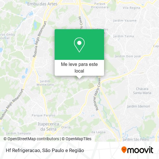 Hf Refrigeracao mapa