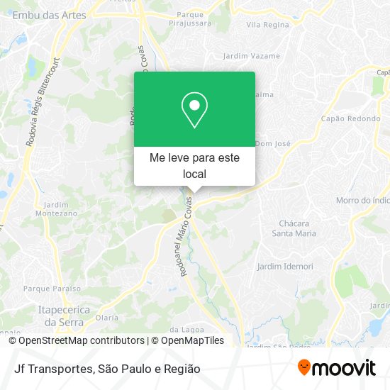 Jf Transportes mapa