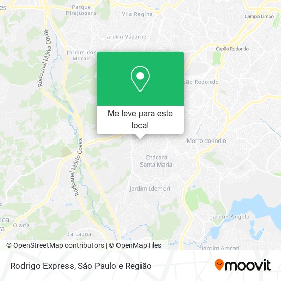 Rodrigo Express mapa