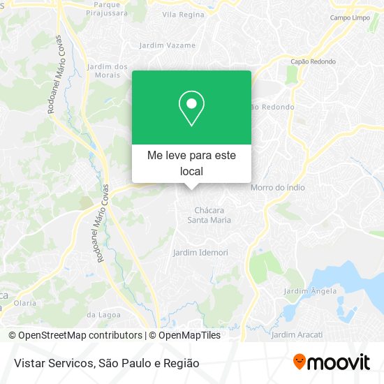 Vistar Servicos mapa