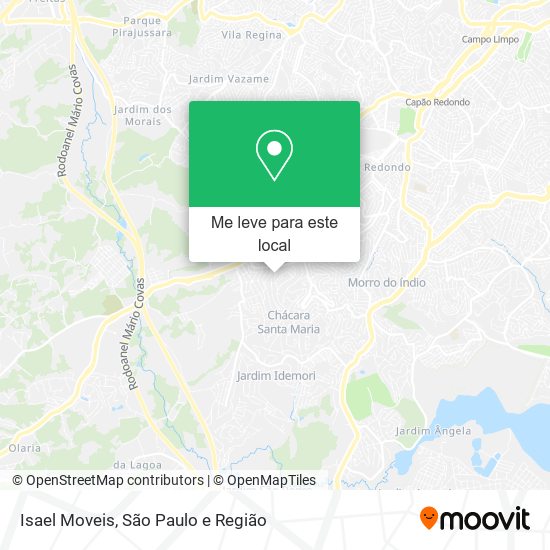 Isael Moveis mapa