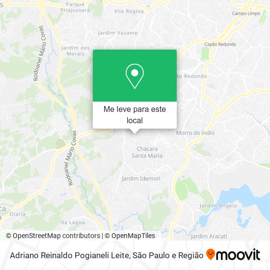 Adriano Reinaldo Pogianeli Leite mapa