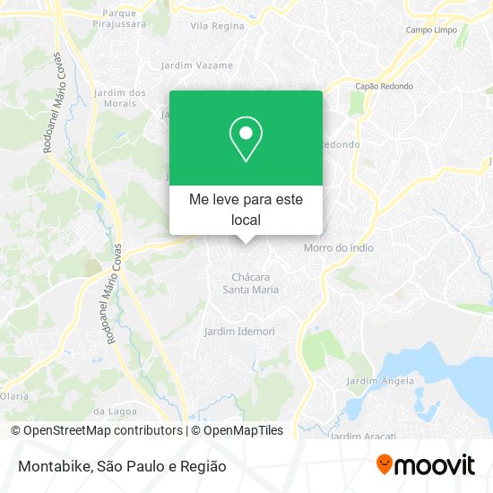 Montabike mapa