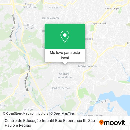 Centro de Educação Infantil Boa Esperanca III mapa