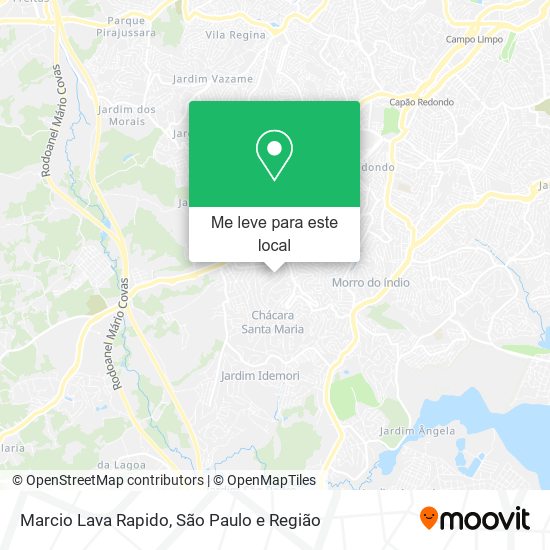 Marcio Lava Rapido mapa