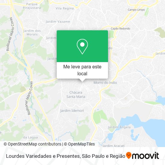 Lourdes Variedades e Presentes mapa
