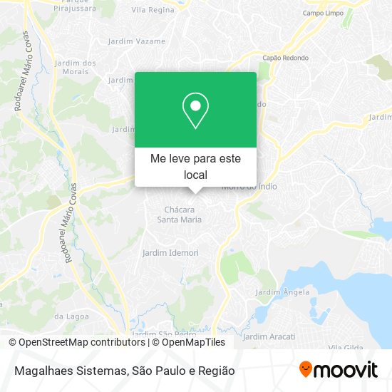 Magalhaes Sistemas mapa