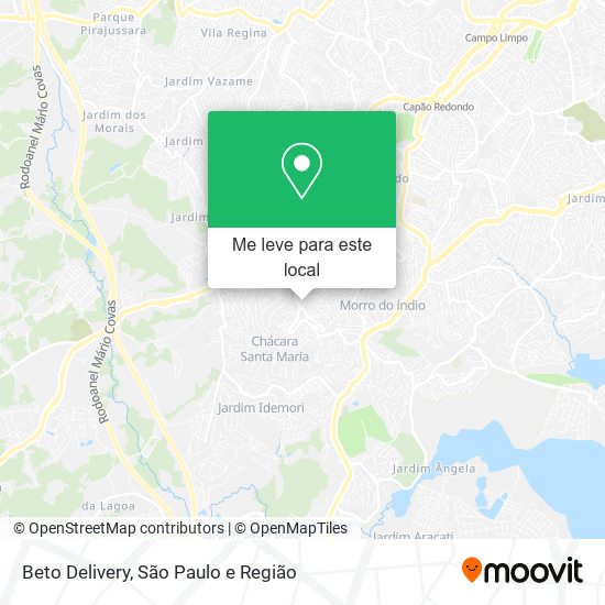 Beto Delivery mapa