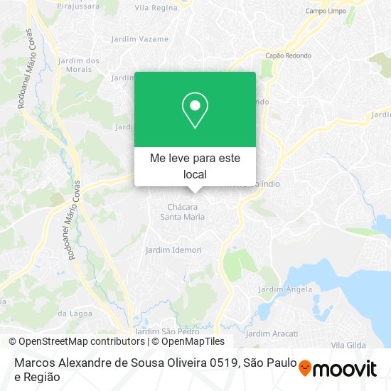 Marcos Alexandre de Sousa Oliveira 0519 mapa