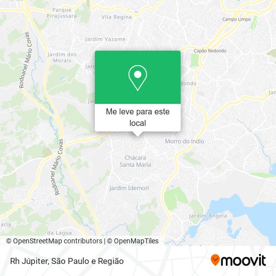 Rh Júpiter mapa