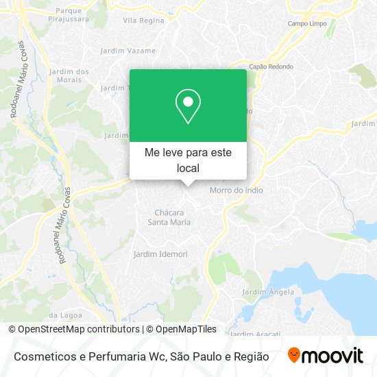 Cosmeticos e Perfumaria Wc mapa