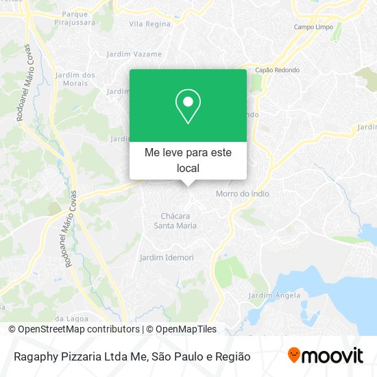 Ragaphy Pizzaria Ltda Me mapa