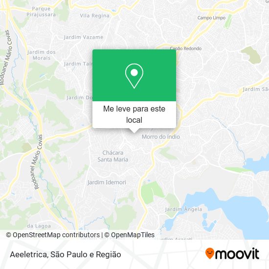 Aeeletrica mapa