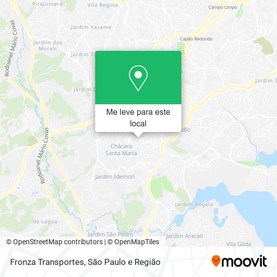 Fronza Transportes mapa